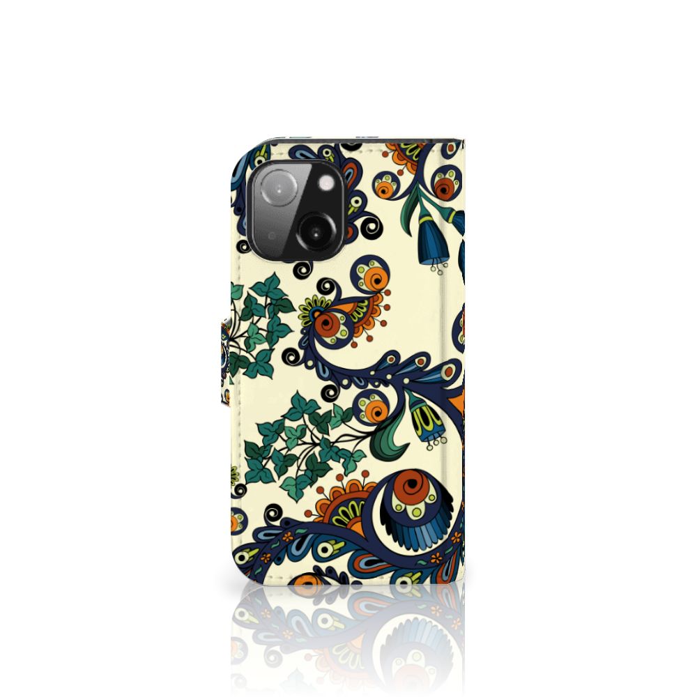 Wallet Case iPhone 13 Mini Barok Flower
