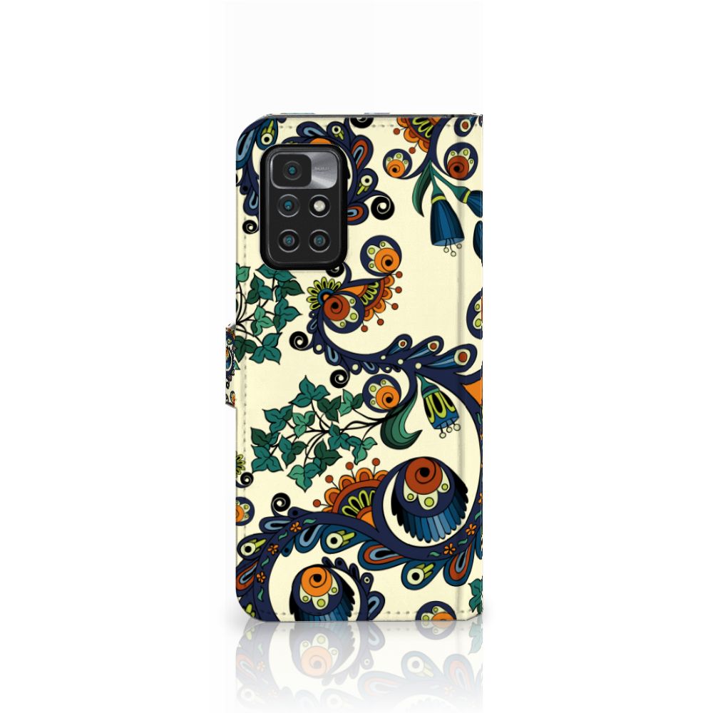 Wallet Case Xiaomi Redmi 10 Barok Flower