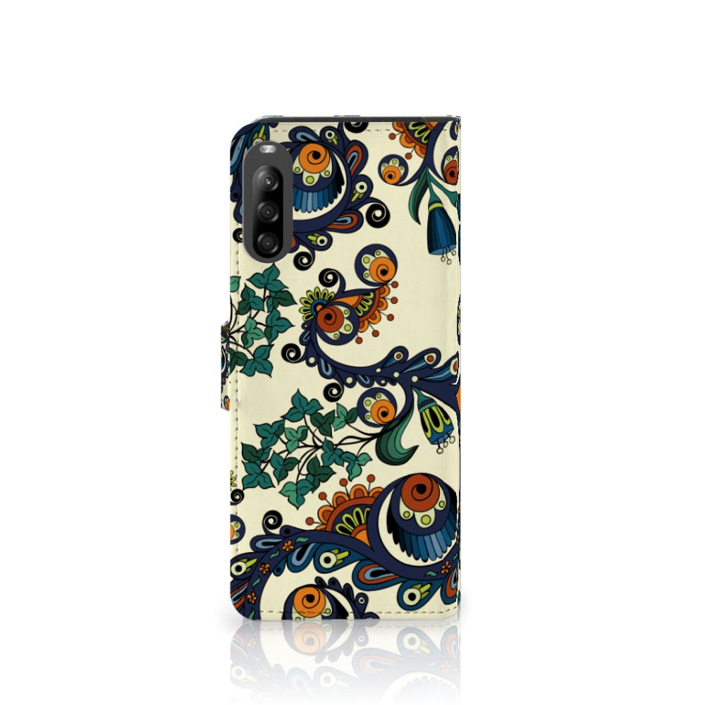 Wallet Case Sony Xperia L4 Barok Flower