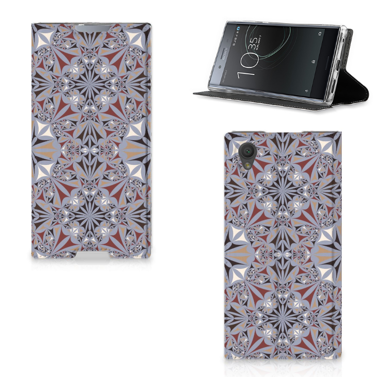 Sony Xperia L1 Standcase Flower Tiles