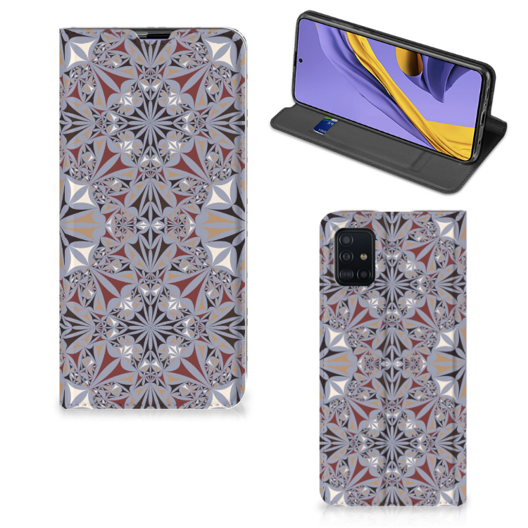 Samsung Galaxy A51 Standcase Flower Tiles