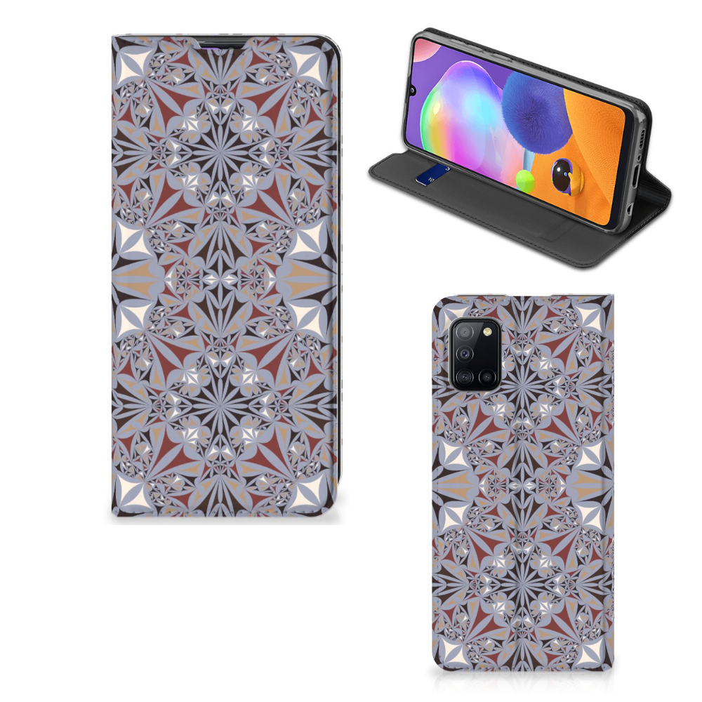 Samsung Galaxy A31 Standcase Flower Tiles