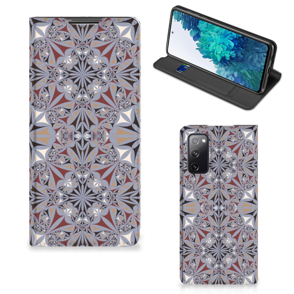 Samsung Galaxy S20 FE Standcase Flower Tiles