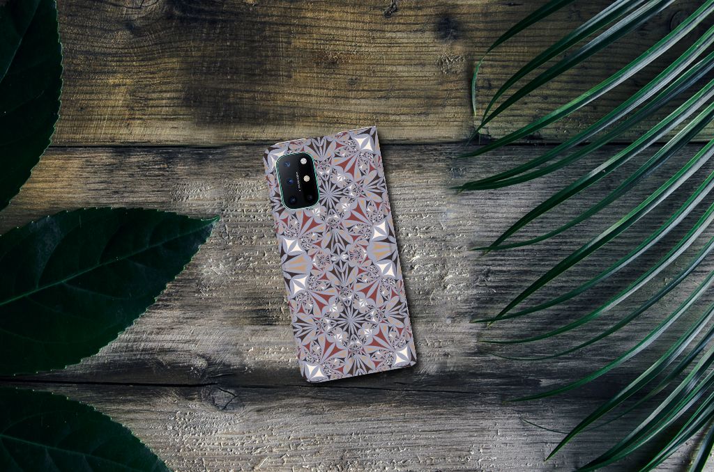 OnePlus 8T Standcase Flower Tiles