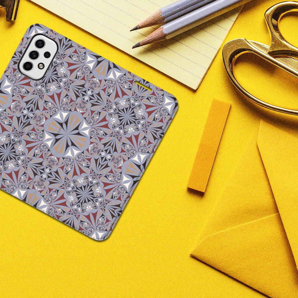 Samsung Galaxy A23 Standcase Flower Tiles