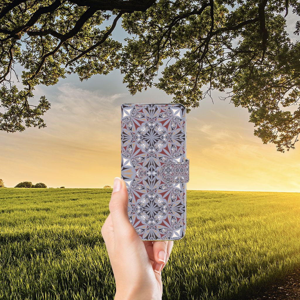 Samsung Galaxy S20 Plus Bookcase Flower Tiles