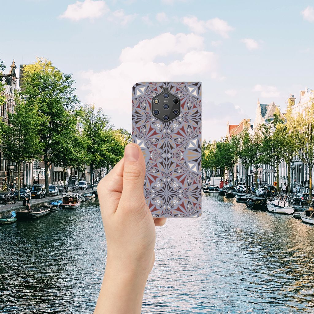 Nokia 9 PureView Standcase Flower Tiles