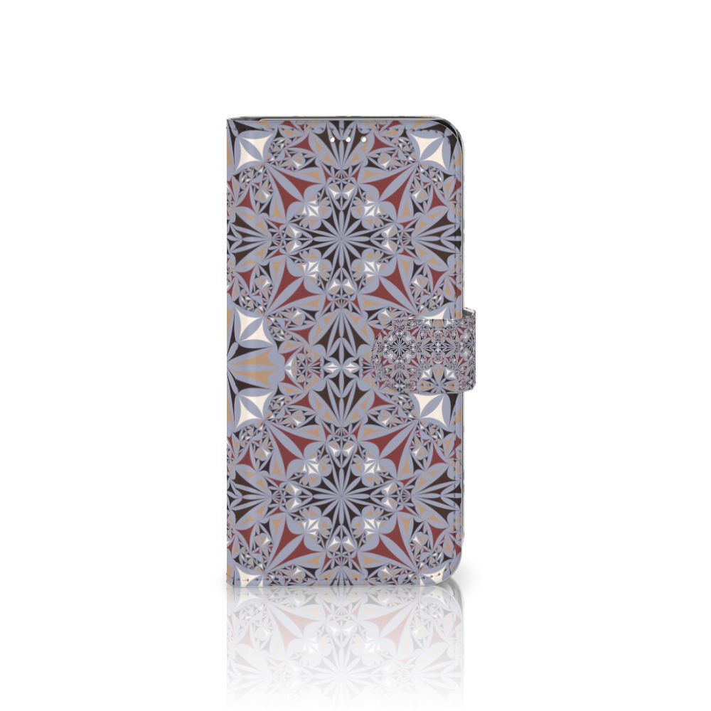 Huawei P30 Pro Bookcase Flower Tiles