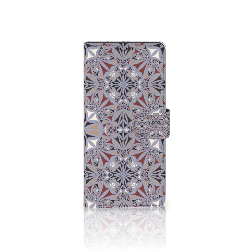OnePlus 9 Pro Bookcase Flower Tiles