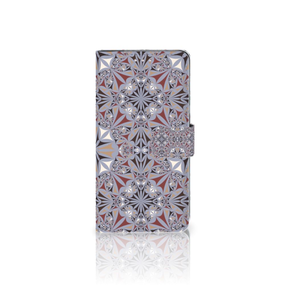 Huawei Y7 (2019) Bookcase Flower Tiles