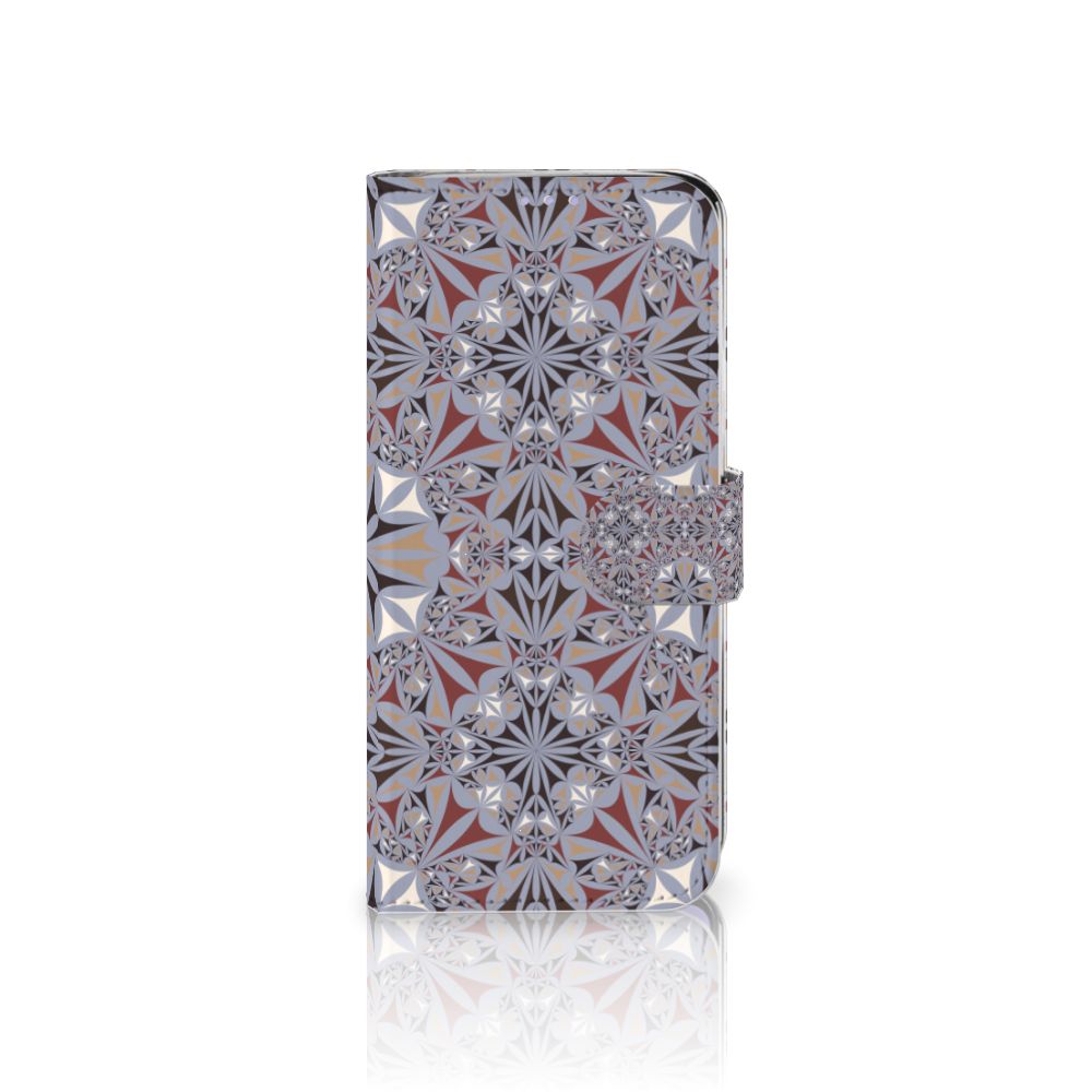 Samsung Galaxy A51 Bookcase Flower Tiles
