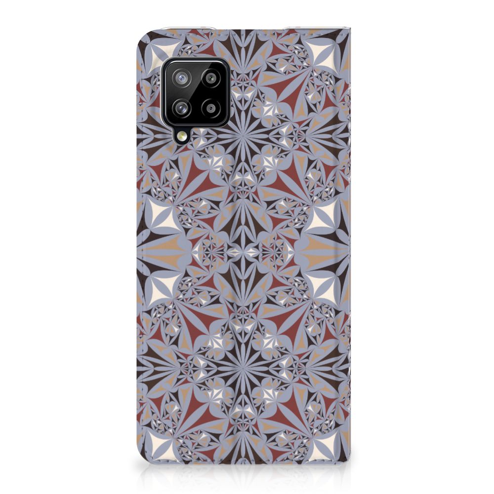 Samsung Galaxy A42 Standcase Flower Tiles