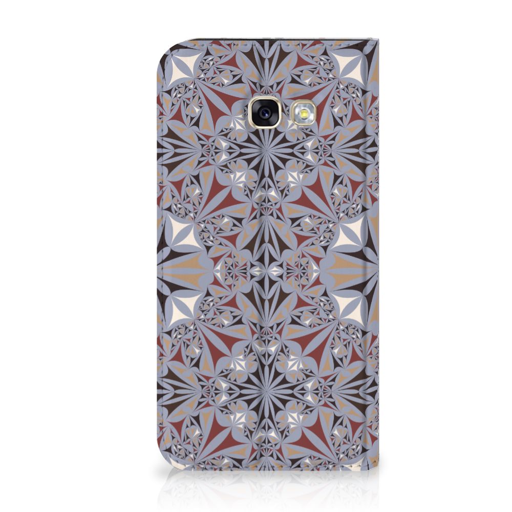 Samsung Galaxy A5 2017 Standcase Flower Tiles