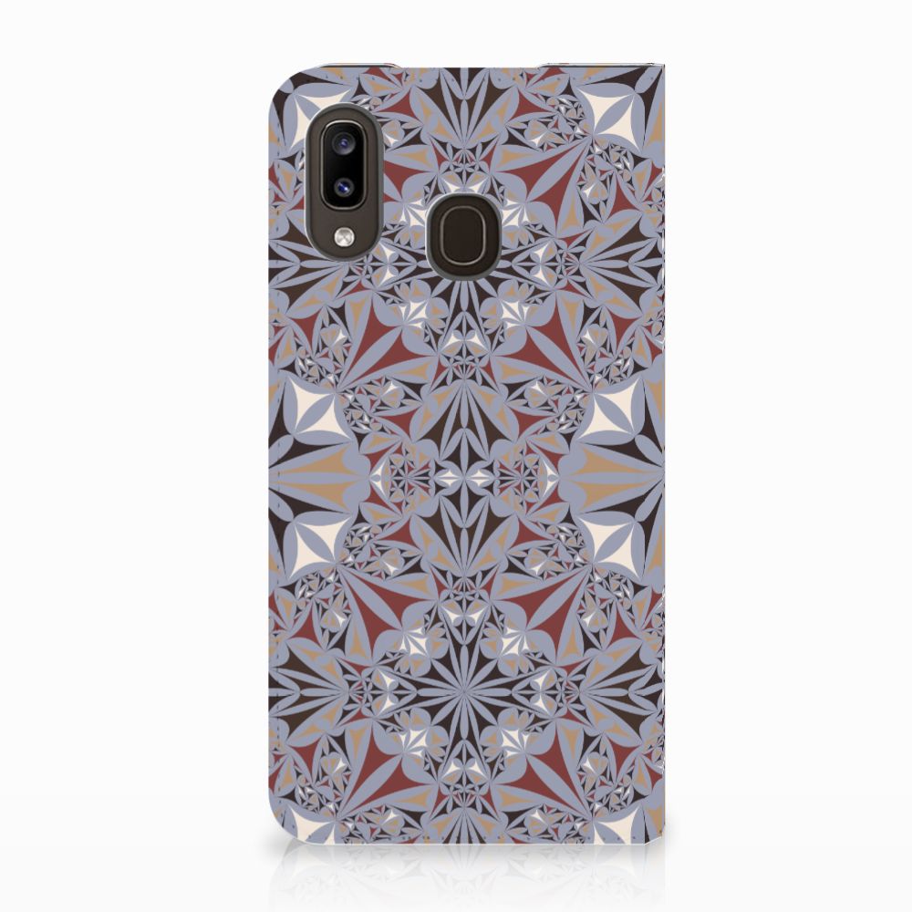 Samsung Galaxy A30 Standcase Flower Tiles
