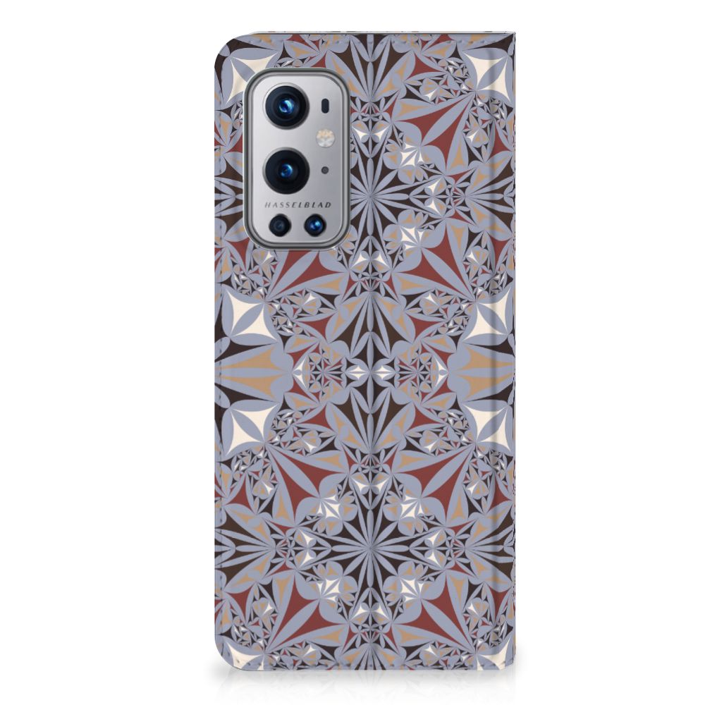 OnePlus 9 Pro Standcase Flower Tiles