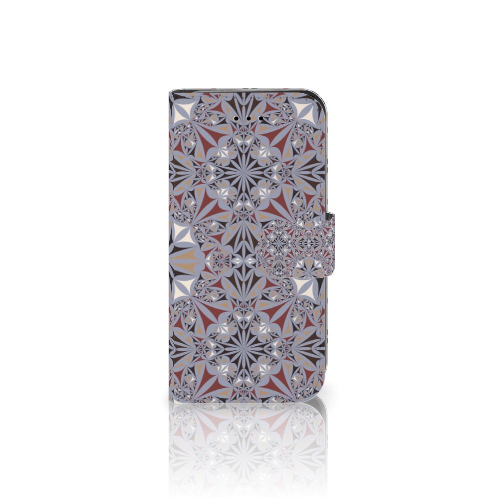 iPhone 7 | 8 | SE (2020) | SE (2022) Bookcase Flower Tiles