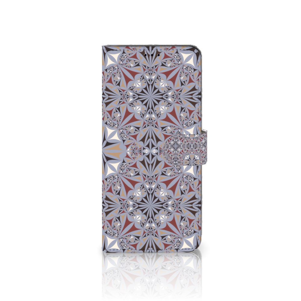 Sony Xperia 1 IV Bookcase Flower Tiles