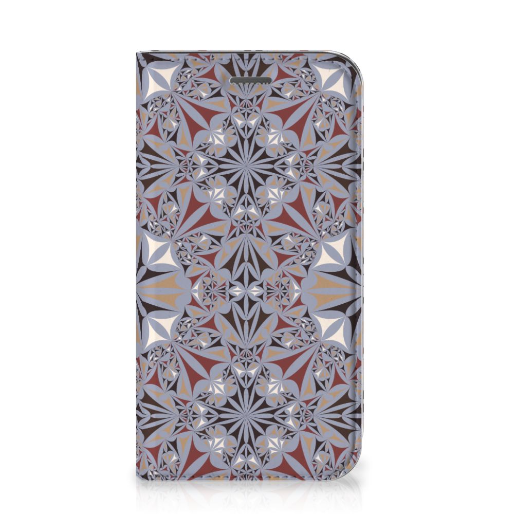 Samsung Galaxy Xcover 4s Standcase Flower Tiles