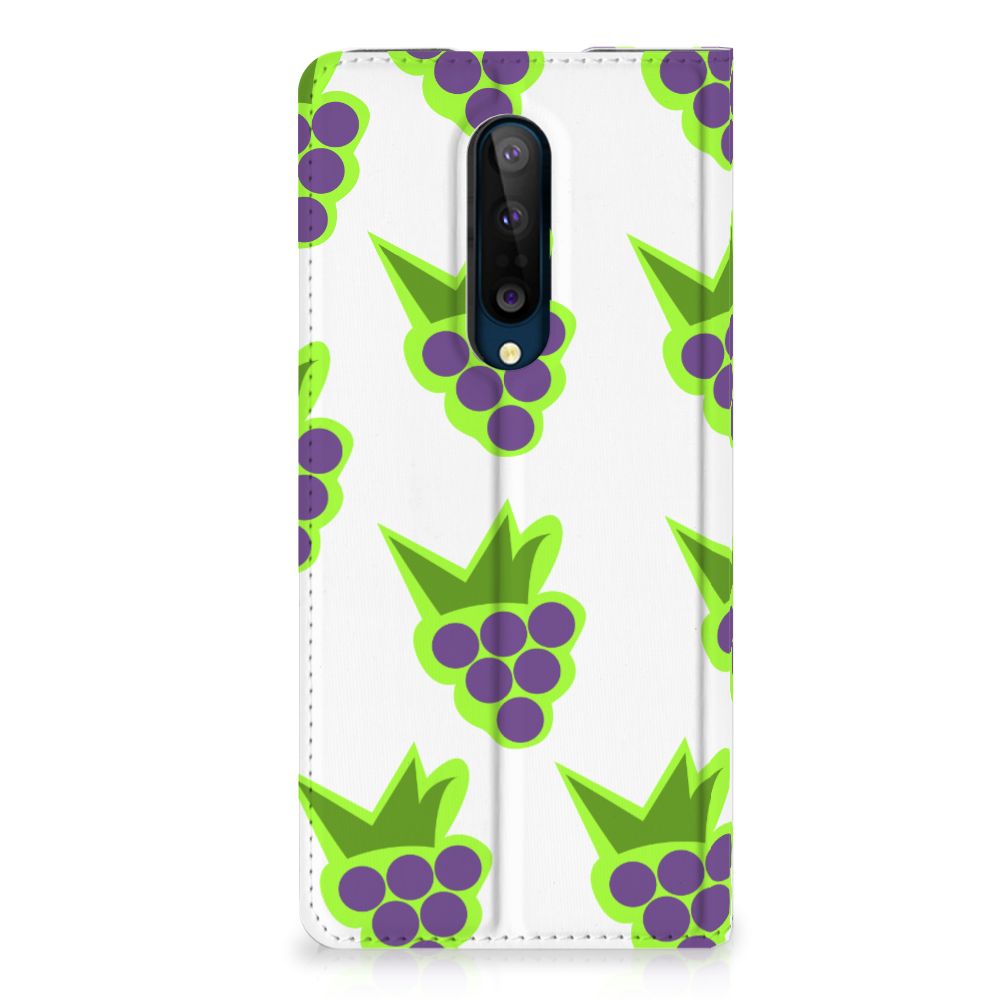 OnePlus 8 Flip Style Cover Druiven