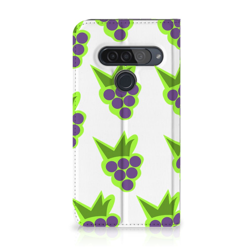 LG G8s Thinq Flip Style Cover Druiven