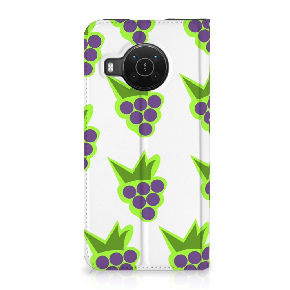 Nokia X20 | X10 Flip Style Cover Druiven
