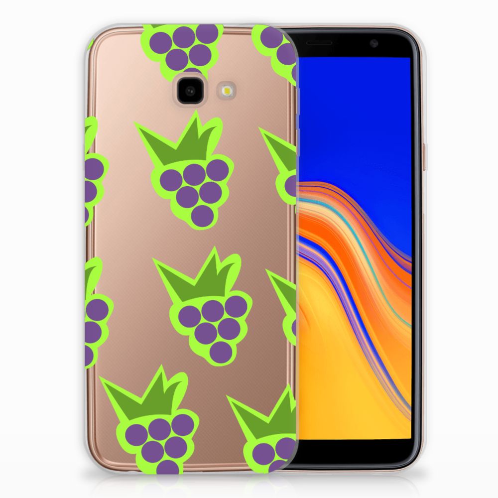 Samsung Galaxy J4 Plus (2018) Siliconen Case Druiven