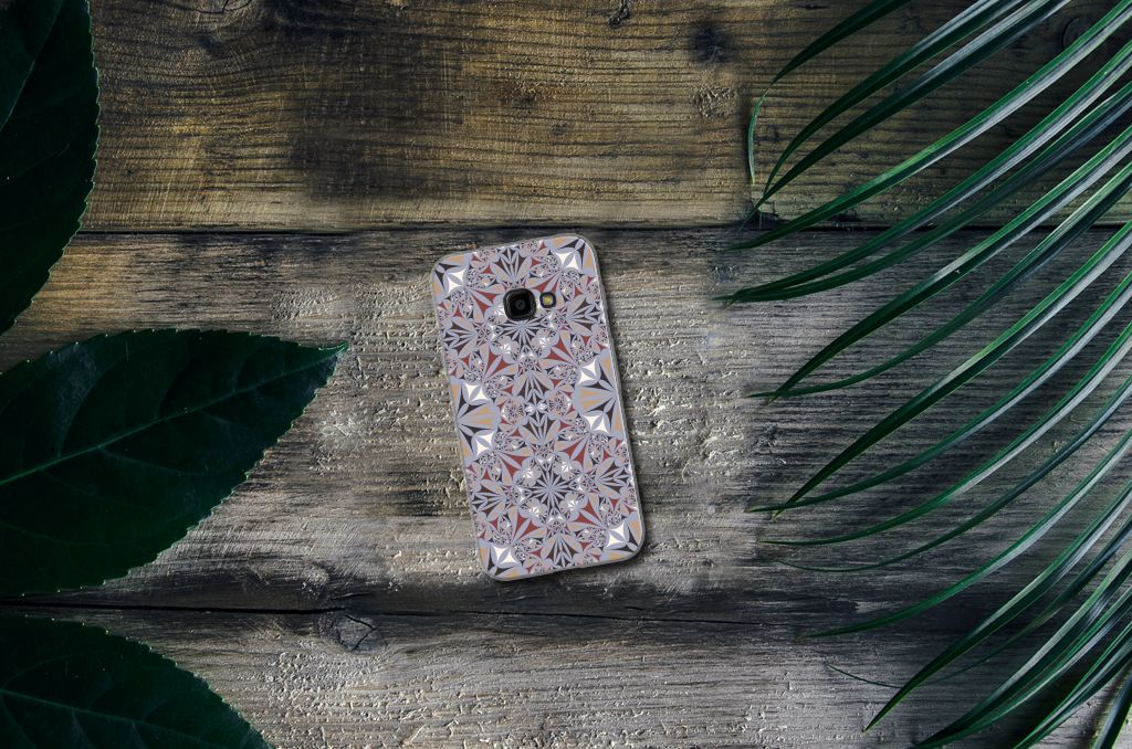 Samsung Galaxy Xcover 4 | Xcover 4s TPU Siliconen Hoesje Flower Tiles