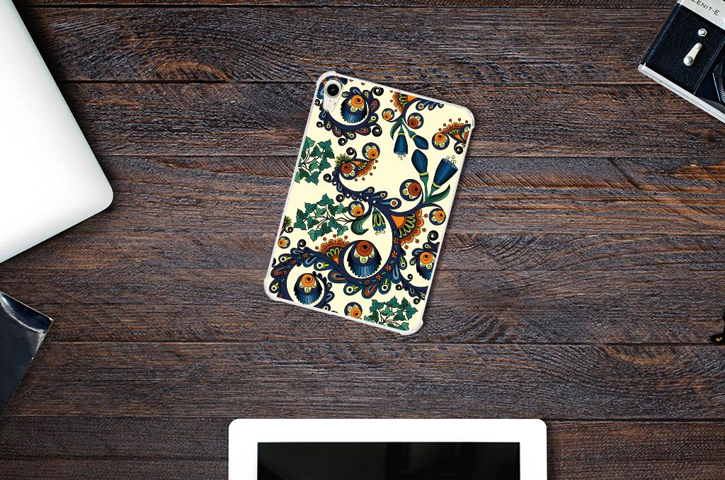 TPU Case Apple iPad mini 6 (2021) Barok Flower