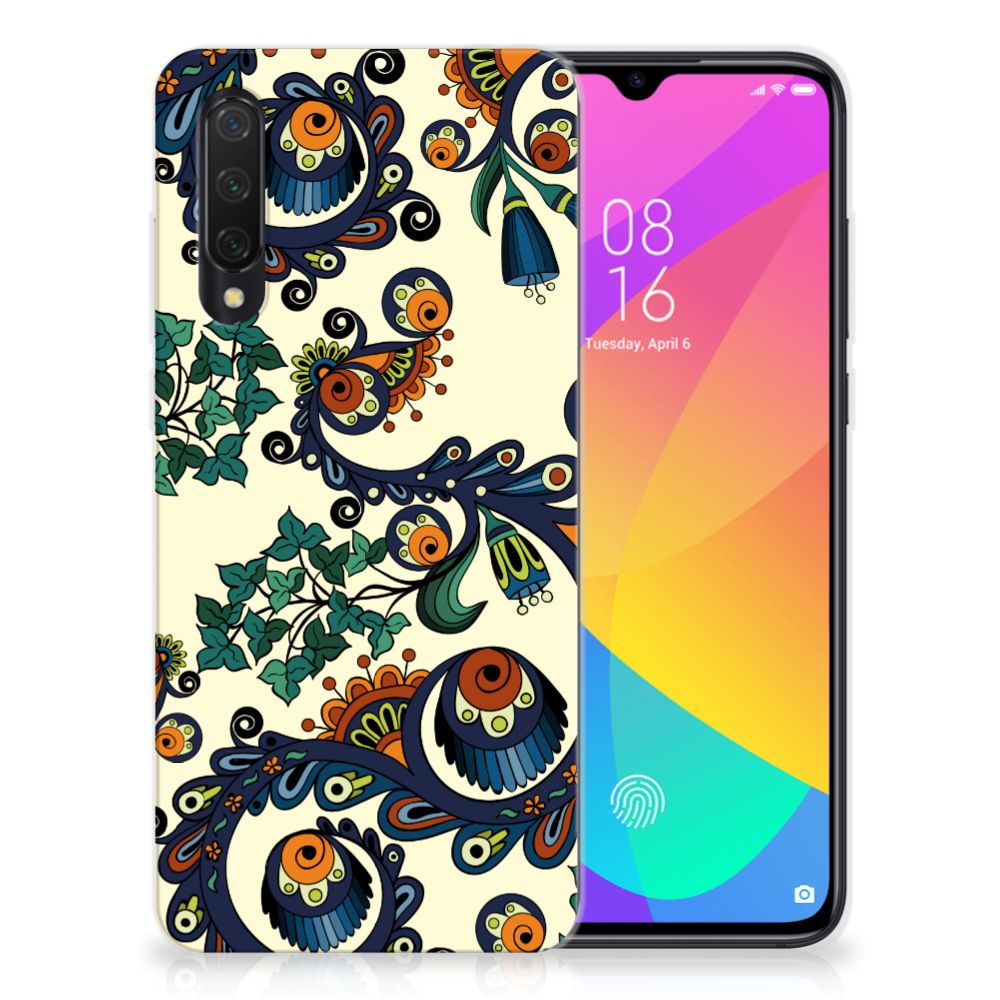 Siliconen Hoesje Xiaomi Mi 9 Lite Barok Flower