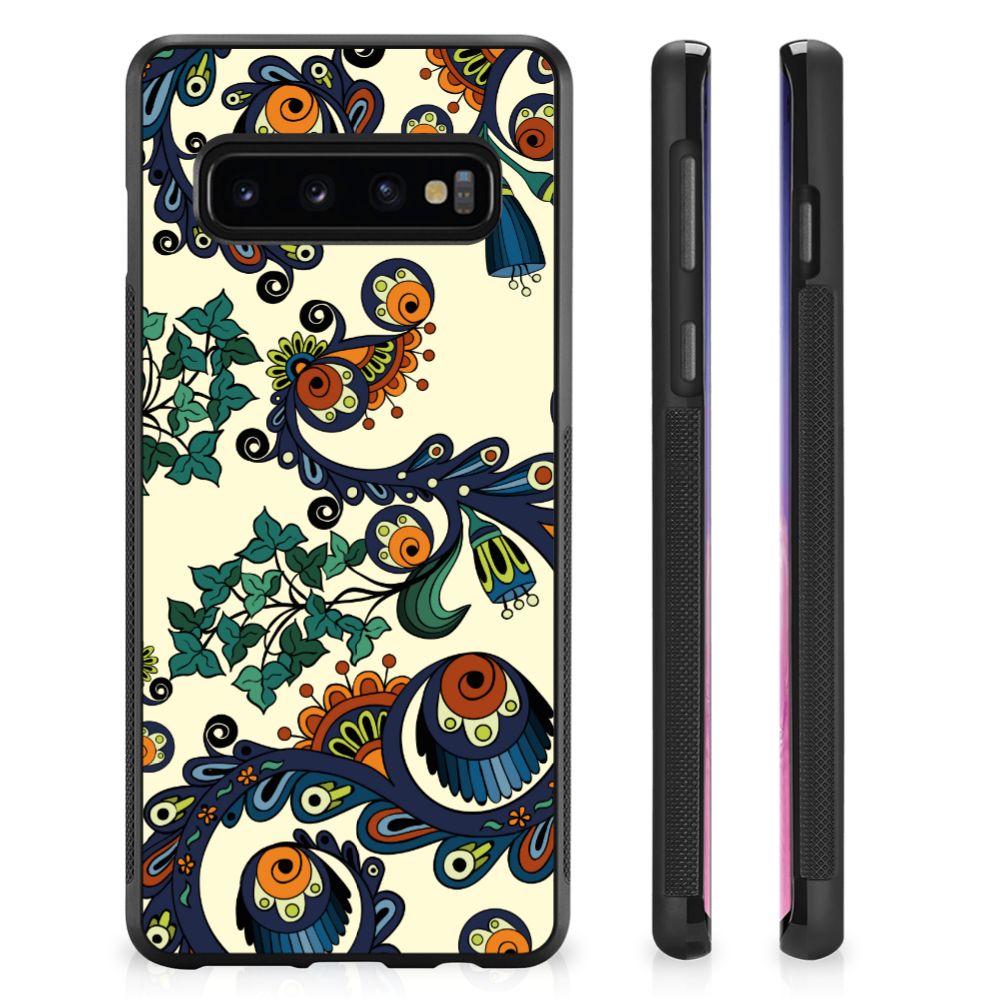 Hoesje TPU Samsung Galaxy S10+ Barok Flower