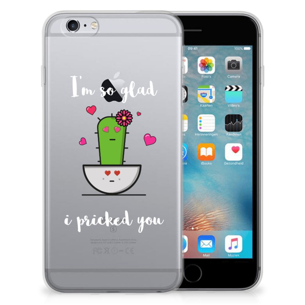 Apple iPhone 6 | 6s Telefoonhoesje met Naam Cactus Glad