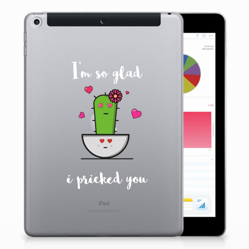 Apple iPad 9.7 2018 | 2017 Tablet Back Cover Cactus Glad