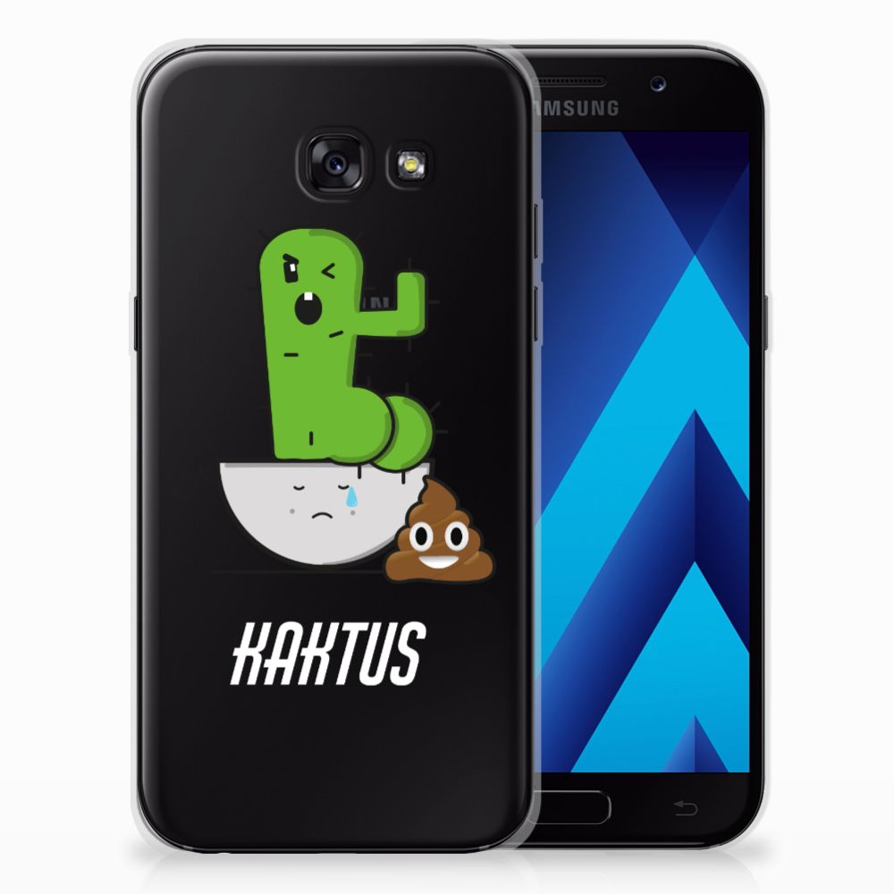 Samsung Galaxy A5 2017 Telefoonhoesje met Naam Cactus Poo