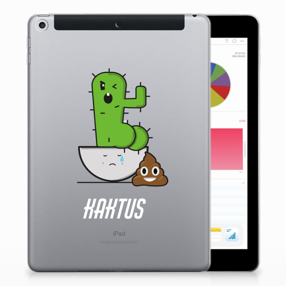 Apple iPad 9.7 2018 | 2017 Tablet Back Cover Cactus Poo