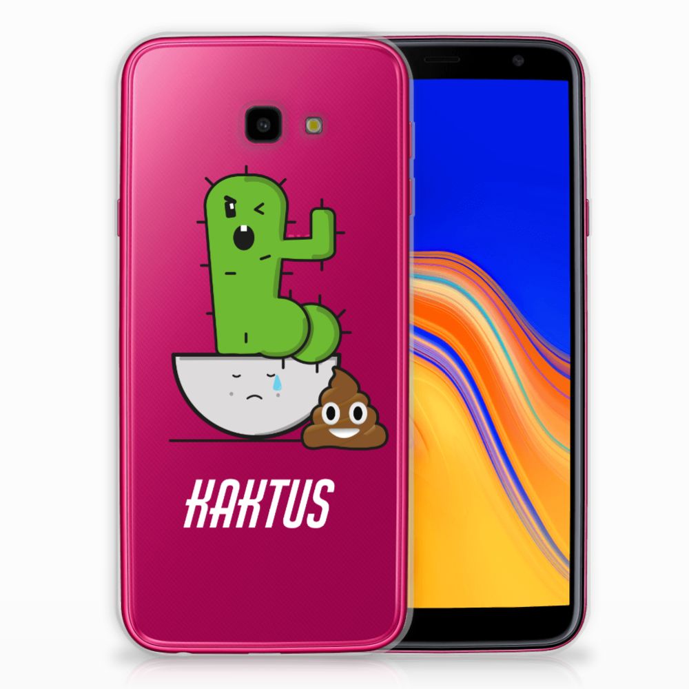 Samsung Galaxy J4 Plus (2018) Uniek TPU Hoesje Cactus Poo
