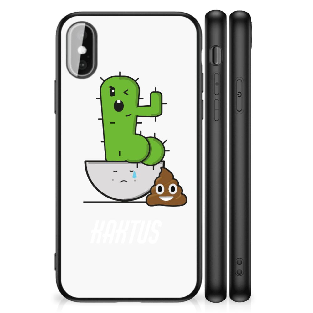 iPhone X | Xs Hoesje Cactus Poo