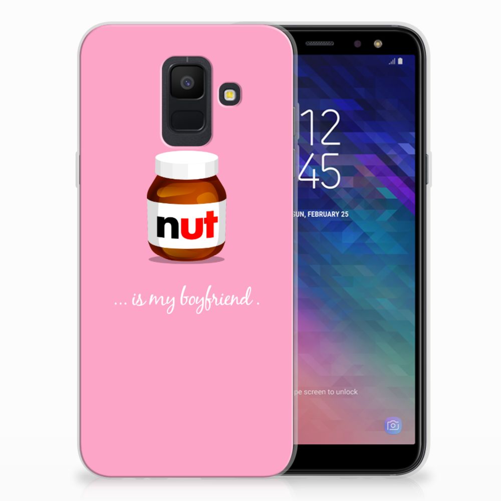 Samsung Galaxy A6 (2018) Siliconen Case Nut Boyfriend