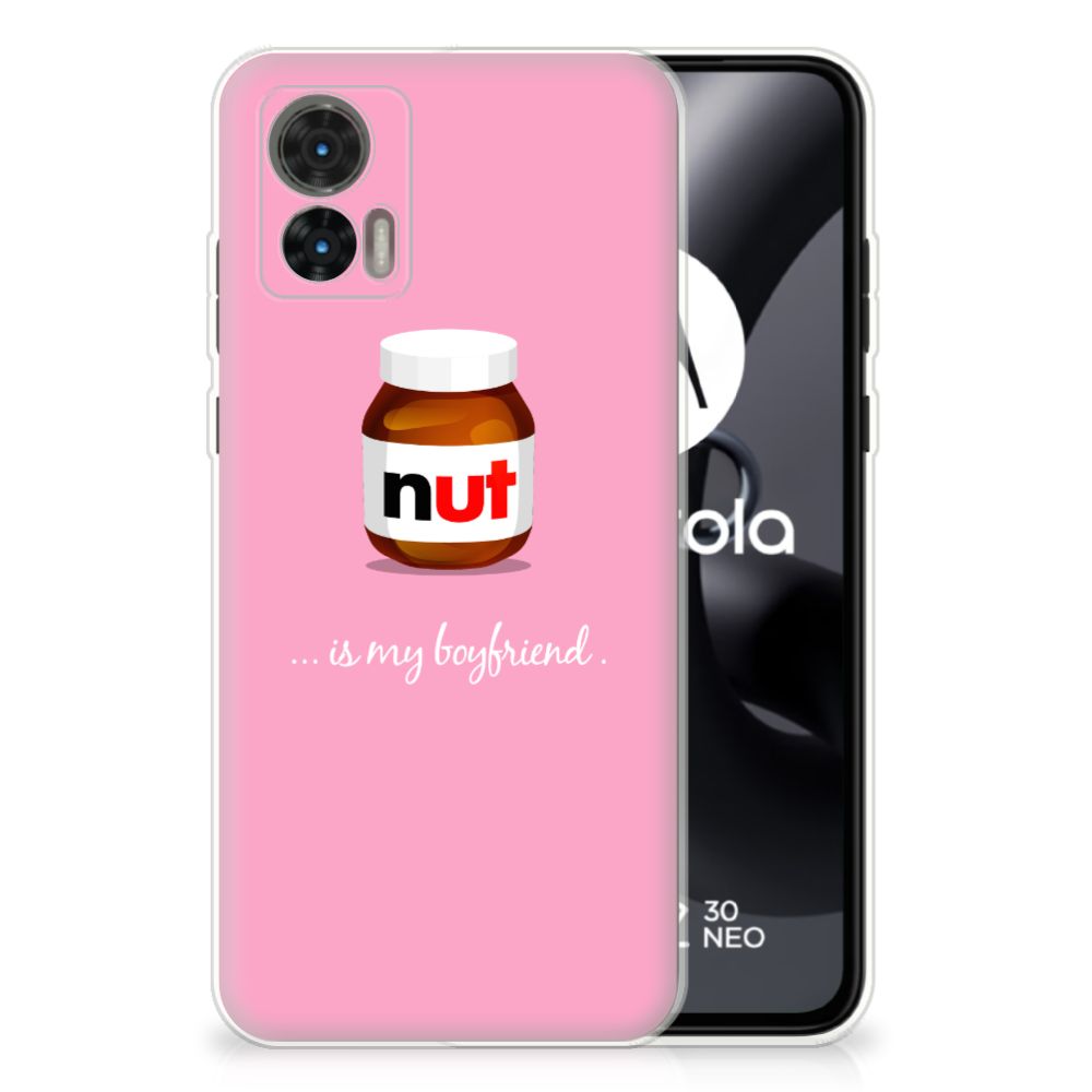 Motorola Edge 30 Neo Siliconen Case Nut Boyfriend
