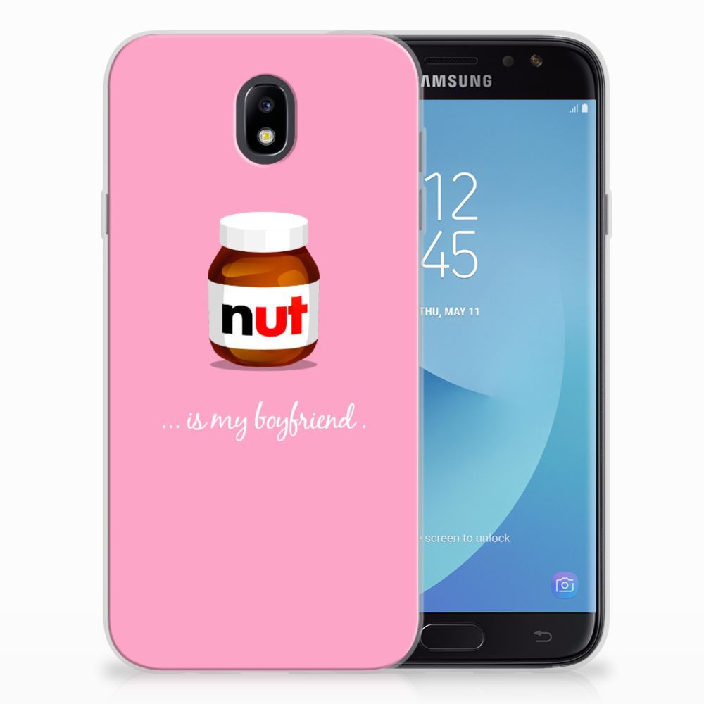 Samsung Galaxy J7 2017 | J7 Pro Siliconen Case Nut Boyfriend
