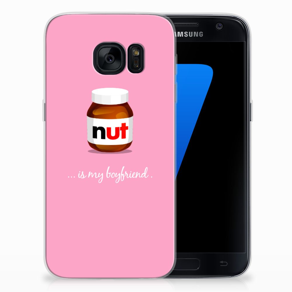 Samsung Galaxy S7 Siliconen Case Nut Boyfriend