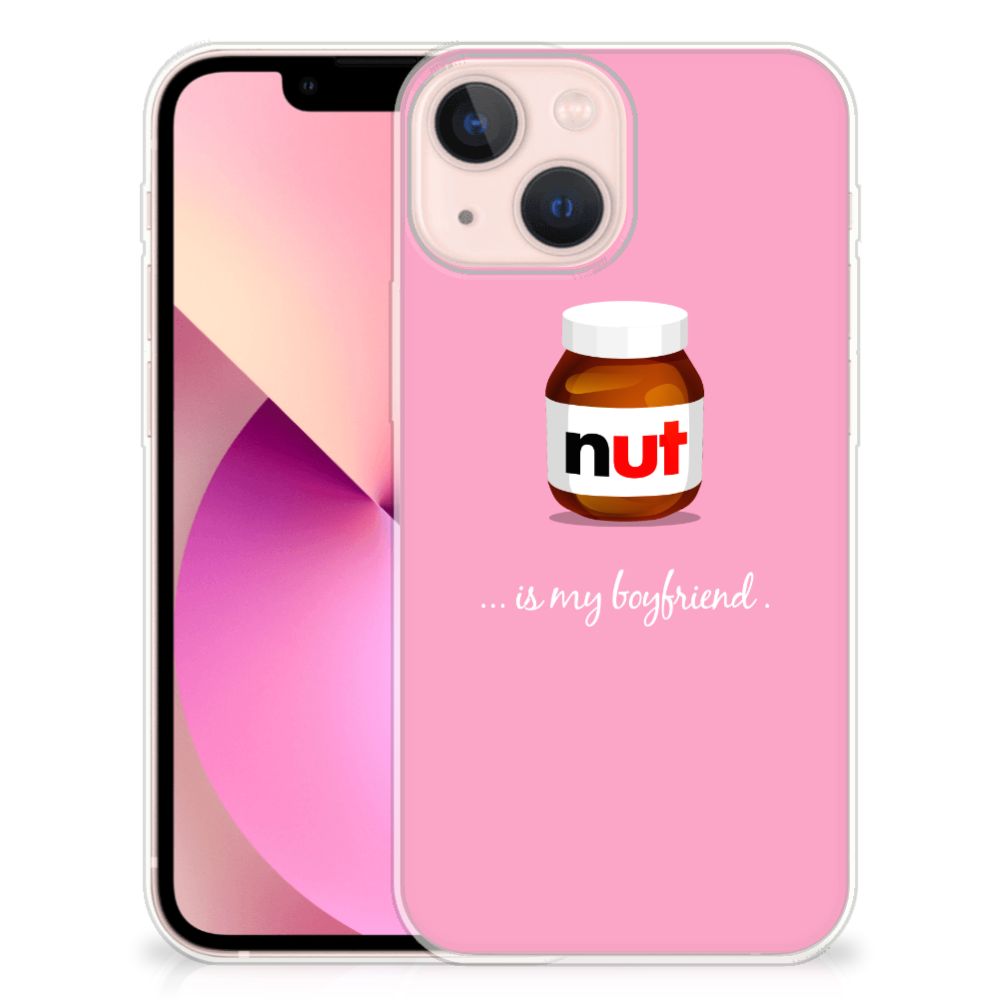 iPhone 13 mini Siliconen Case Nut Boyfriend