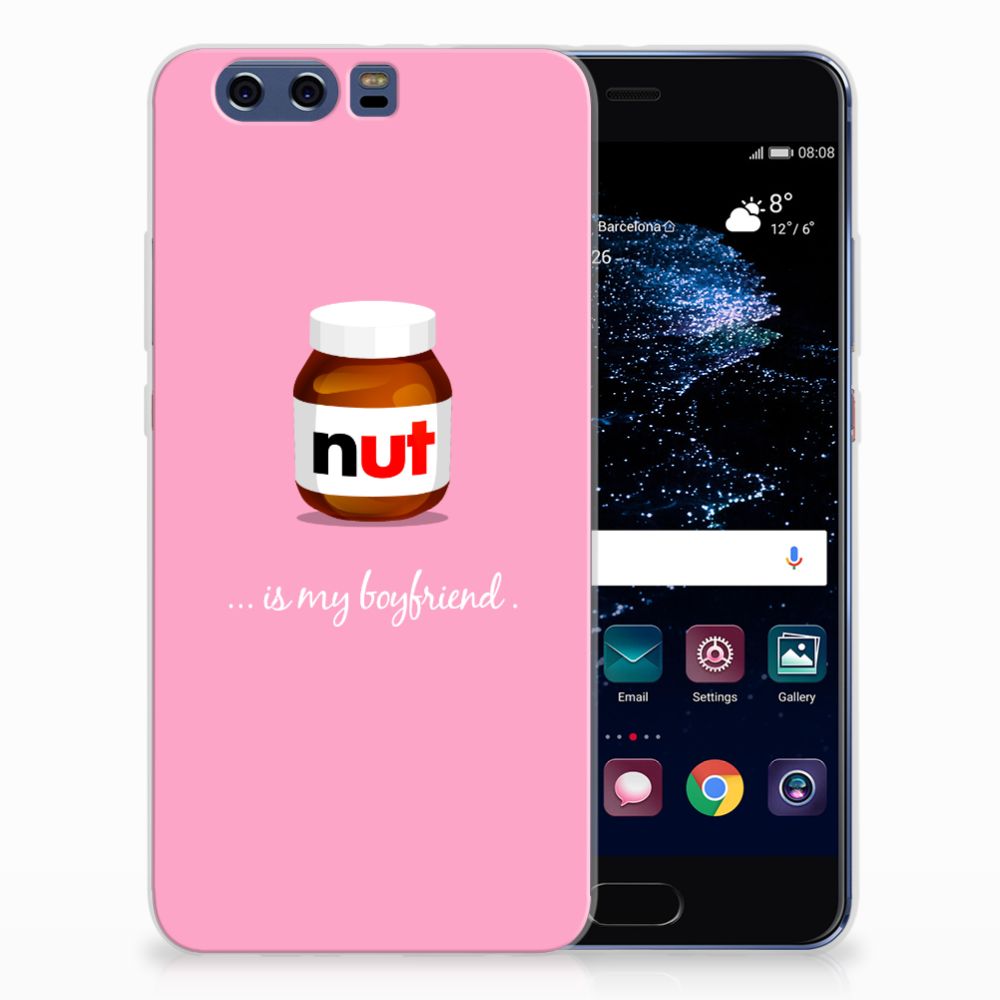 Huawei P10 Plus Siliconen Case Nut Boyfriend
