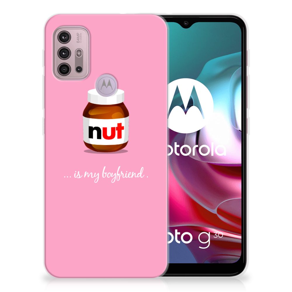 Motorola Moto G30 | G10 Siliconen Case Nut Boyfriend