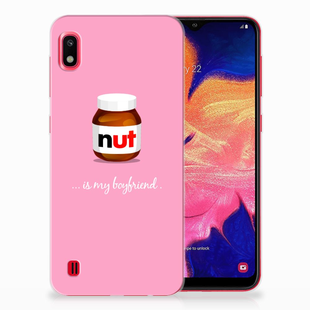 Samsung Galaxy A10 Siliconen Case Nut Boyfriend