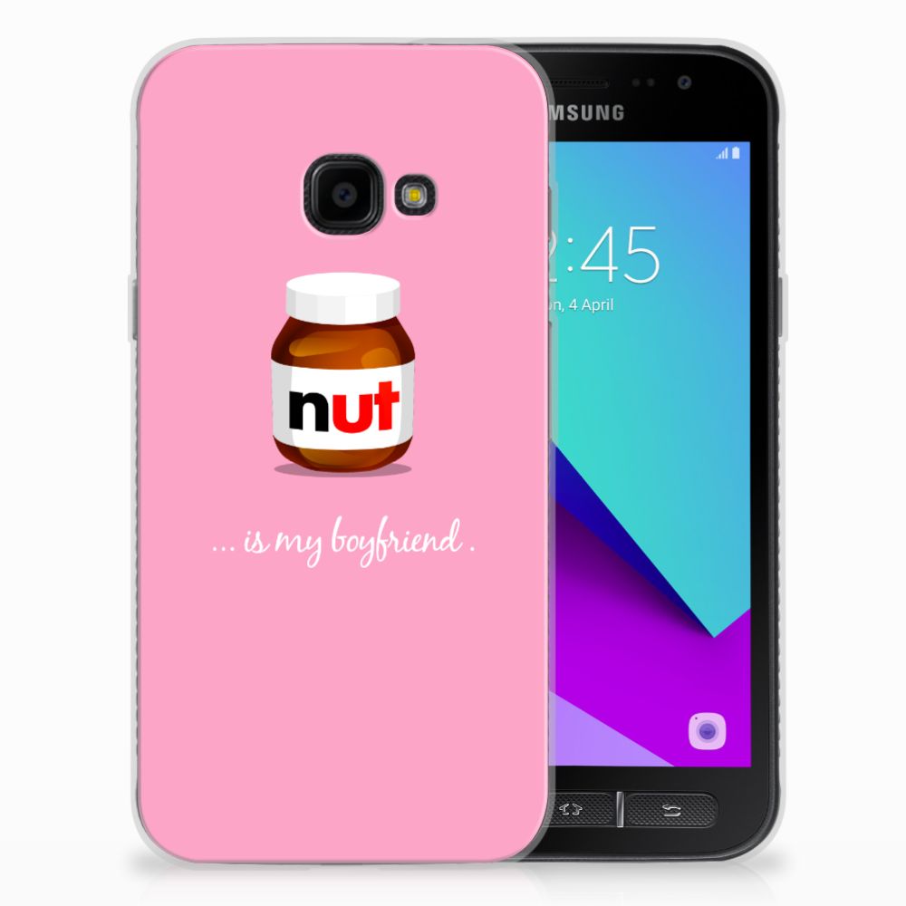 Samsung Galaxy Xcover 4 | Xcover 4s Siliconen Case Nut Boyfriend