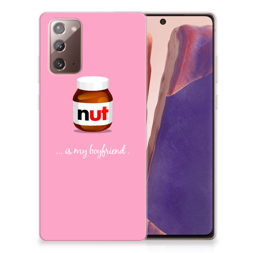 Samsung Note 20 Siliconen Case Nut Boyfriend