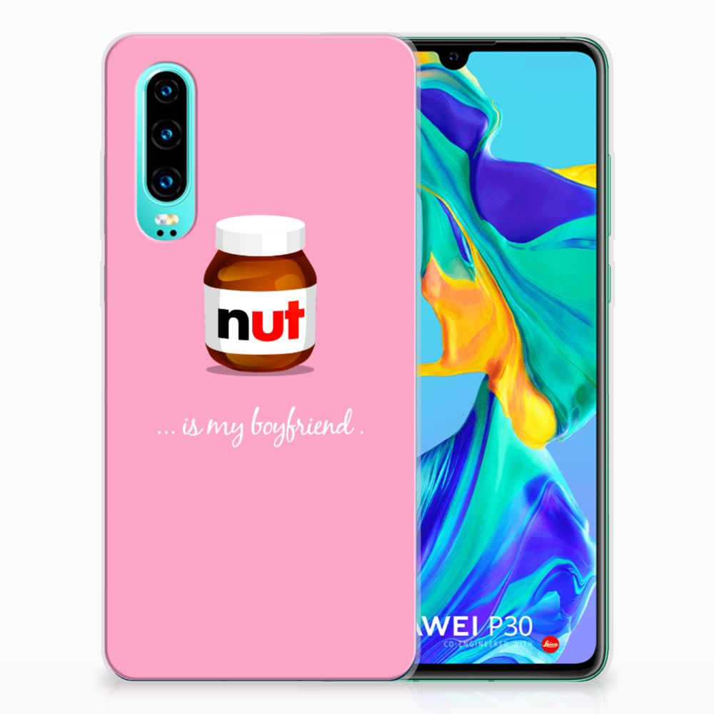 Huawei P30 Siliconen Case Nut Boyfriend