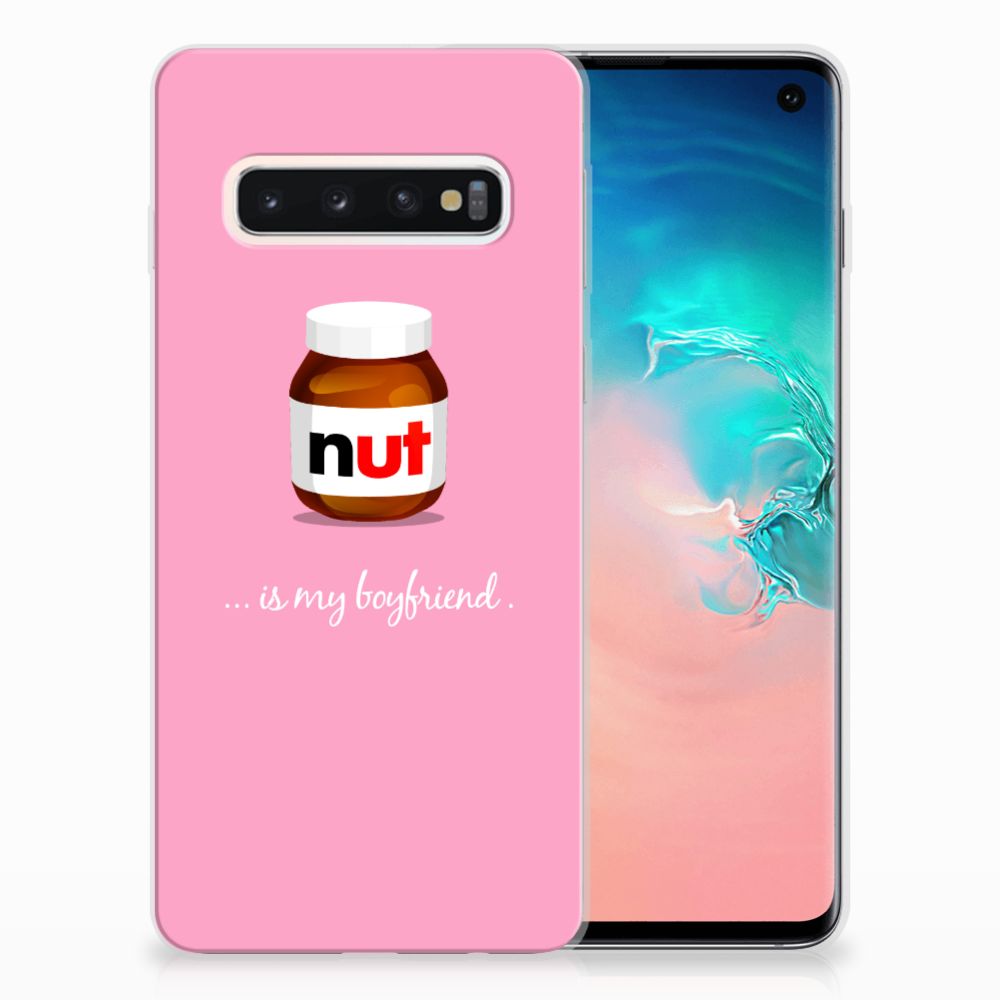 Samsung Galaxy S10 Siliconen Case Nut Boyfriend
