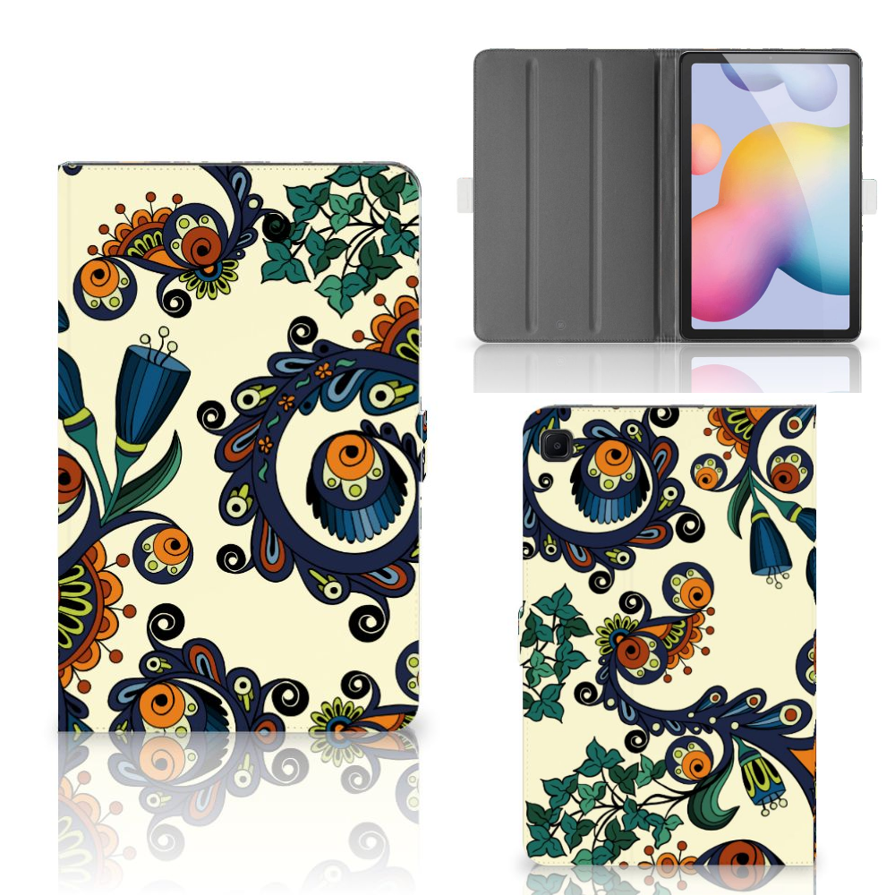 Tablet Hoes Samsung Galaxy Tab S6 Lite | S6 Lite (2022) Barok Flower