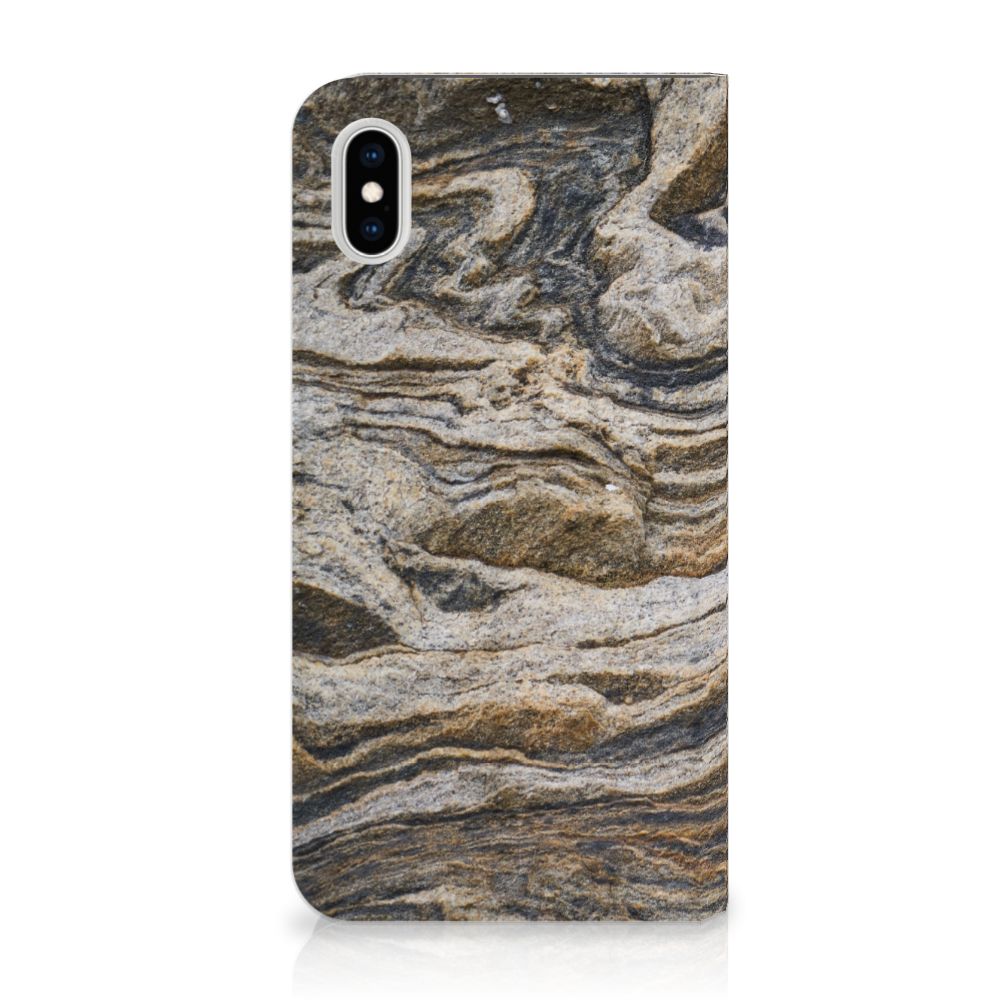 Apple iPhone Xs Max Standcase Steen